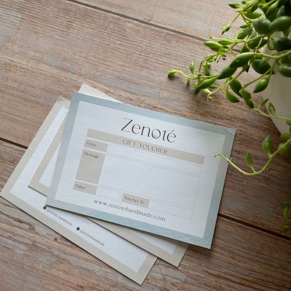 Zenoté Gift Voucher